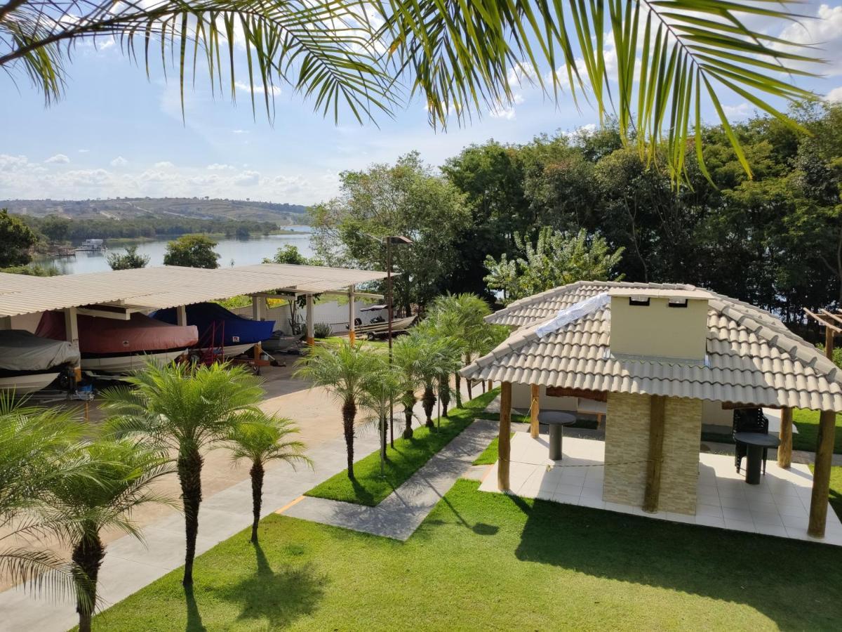 Enseada Nautico, Tranquilo Apart Hotel Em Caldas Novas! ภายนอก รูปภาพ