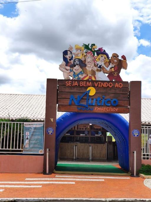 Enseada Nautico, Tranquilo Apart Hotel Em Caldas Novas! ภายนอก รูปภาพ