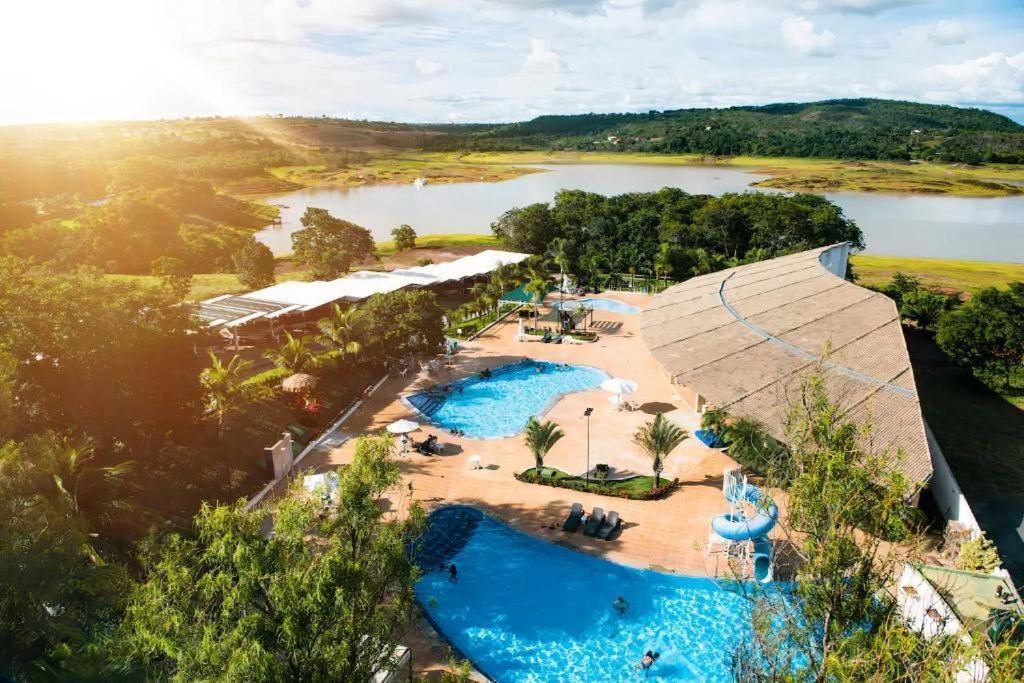 Enseada Nautico, Tranquilo Apart Hotel Em Caldas Novas! ภายนอก รูปภาพ