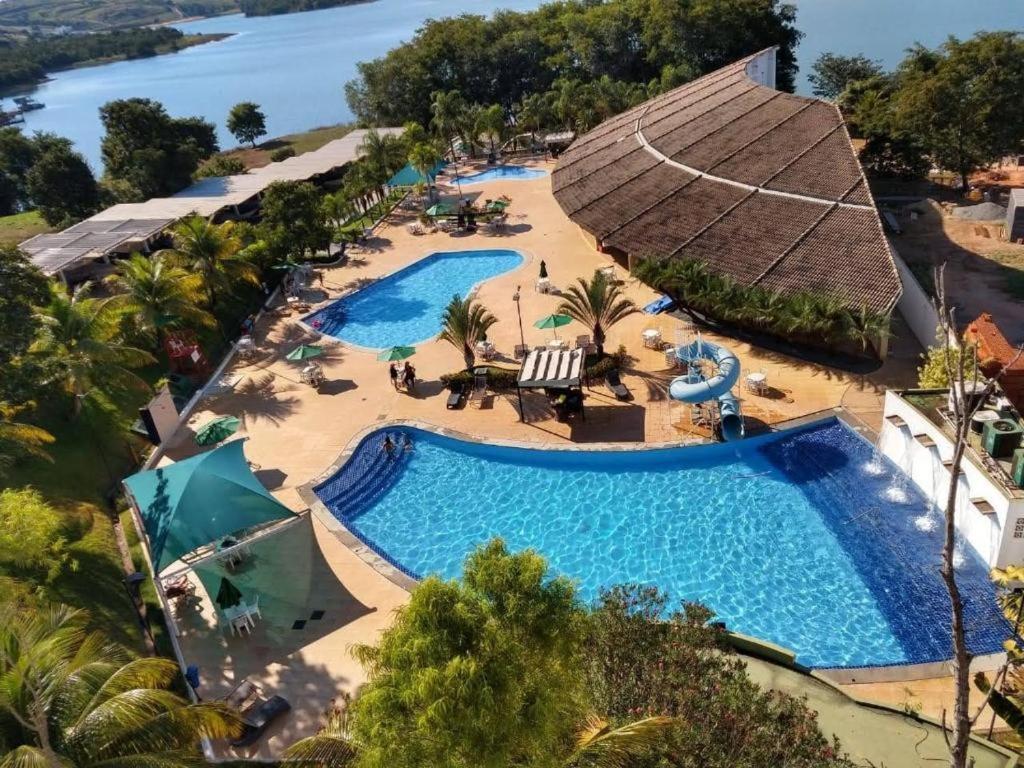 Enseada Nautico, Tranquilo Apart Hotel Em Caldas Novas! ภายนอก รูปภาพ